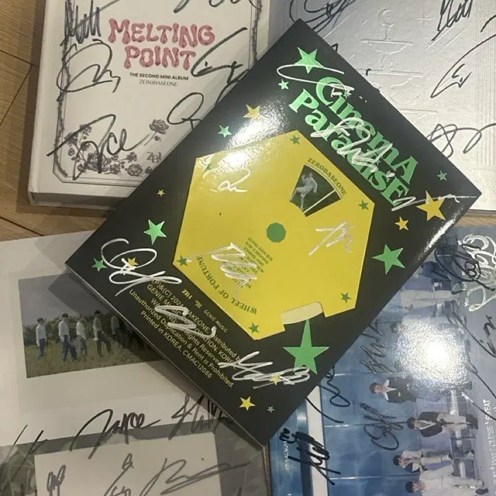 [BUNJANG] ZB1 ZEROBASEONE Signed Album Set (5 Types) / 제베원 제로베이스원 친필싸인앨범 4종 일괄