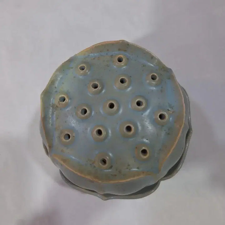 [BUNJANG] Goryeo Celadon Style Lotus Flower Incense Burner / 도자기 향로