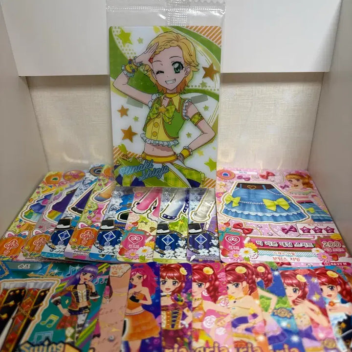 [BUNJANG] Aikatsu! Card Bundle Set with Hina Goods / 아이카츠카드 일괄판매 (+히나굿즈 서비스)