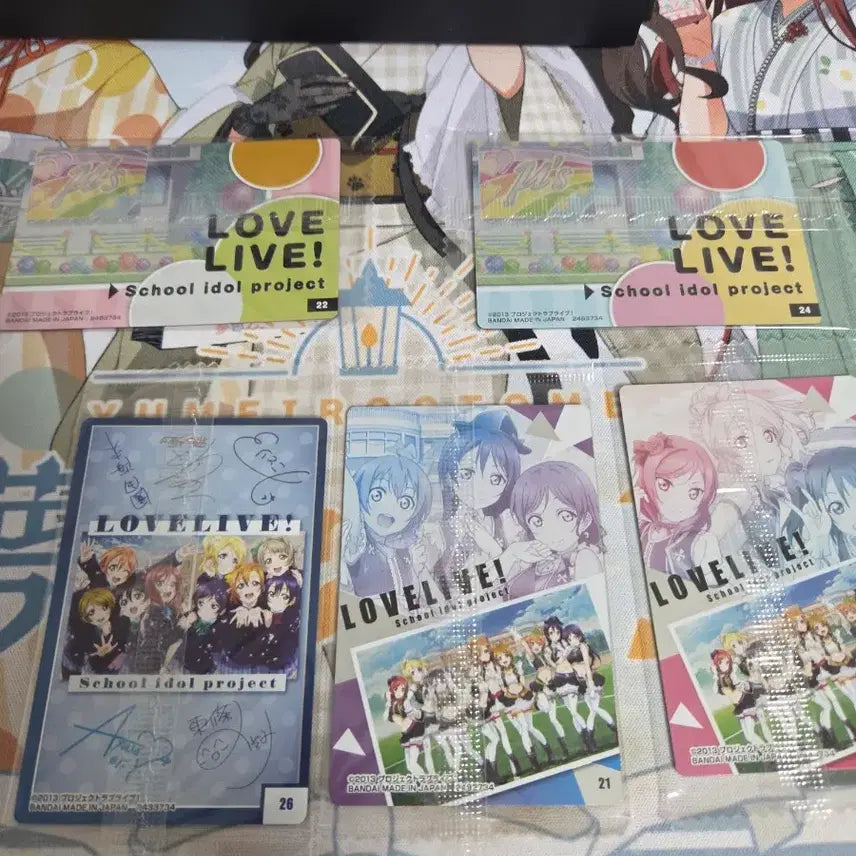 [BUNJANG] Love Live! Muse Group Version Wafer Photocard Bundle Set / 러브라이브 뮤즈 웨하스 포토카드 단체버전 일괄