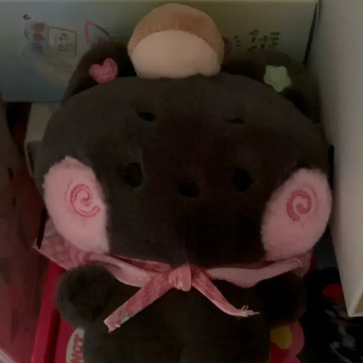 [BUNJANG] Kurinini Scarf Ver. Plush Keychain / 급처) 스카프 쿠리니니 인형 키링