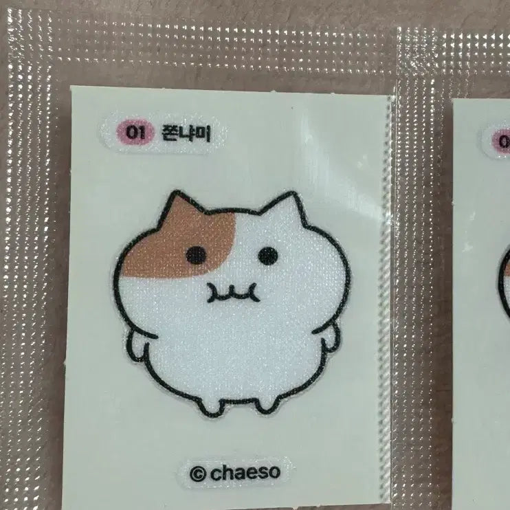 [BUNJANG] Jjonnyami Sticker Mini-Pack Sealed / 쫀냐미 띠부실 판매 01