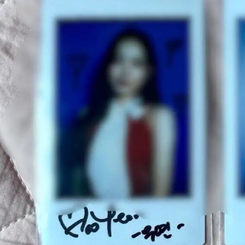 [BUNJANG] Woo!ah! Wooyeon Signed Polaroid / 우아 우연 싸인 폴라로이드 싸폴 양도 wooah wooyeon sign polaroid