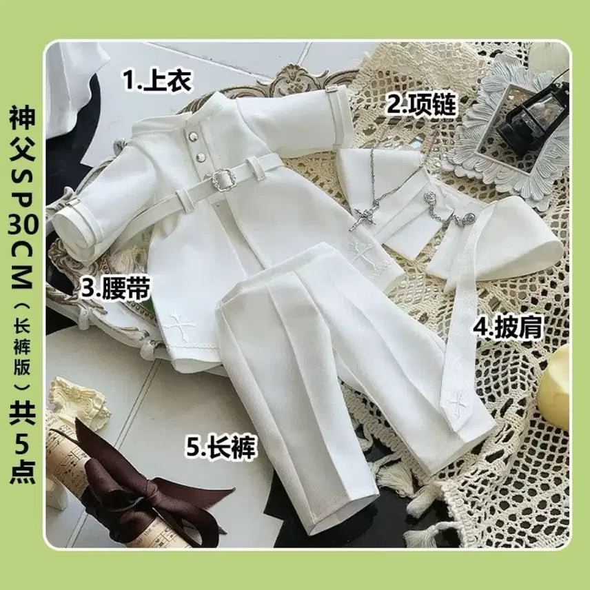 [BUNJANG] 30cm Priest Doll Clothes / 신부님 의상 30cm SP 인형옷