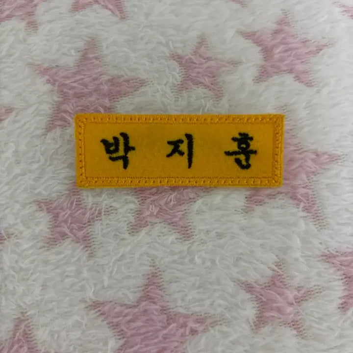 [BUNJANG] Park Jihoon Name Tag / 박지훈 명찰
