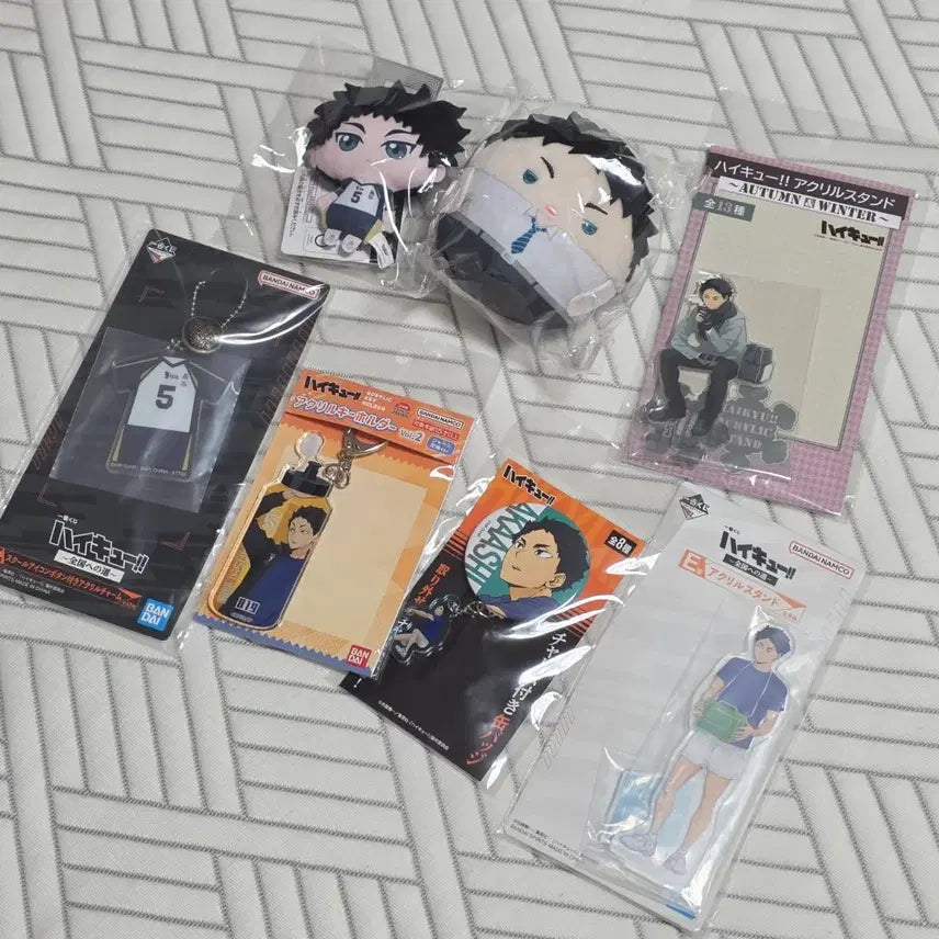 [BUNJANG] Haikyuu!! Akaashi Keiji Merchandise Bundle Set / (무료배송) 하이큐 아카아시 케이지 굿즈 일괄 [탈덕처분목적]