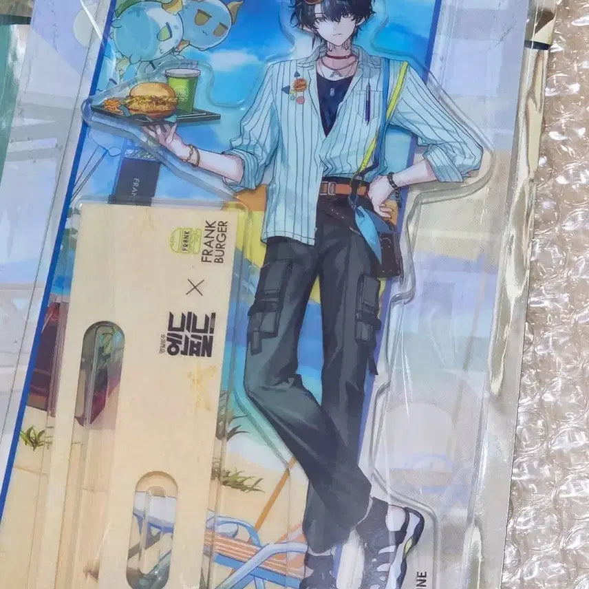 [BUNJANG] Arknights Endfield Frankburger Camus Acrylic Stand (Sealed) / 명일방주 엔드필드 프랭크버거 카뮤 아크릴스탠드 미개봉
