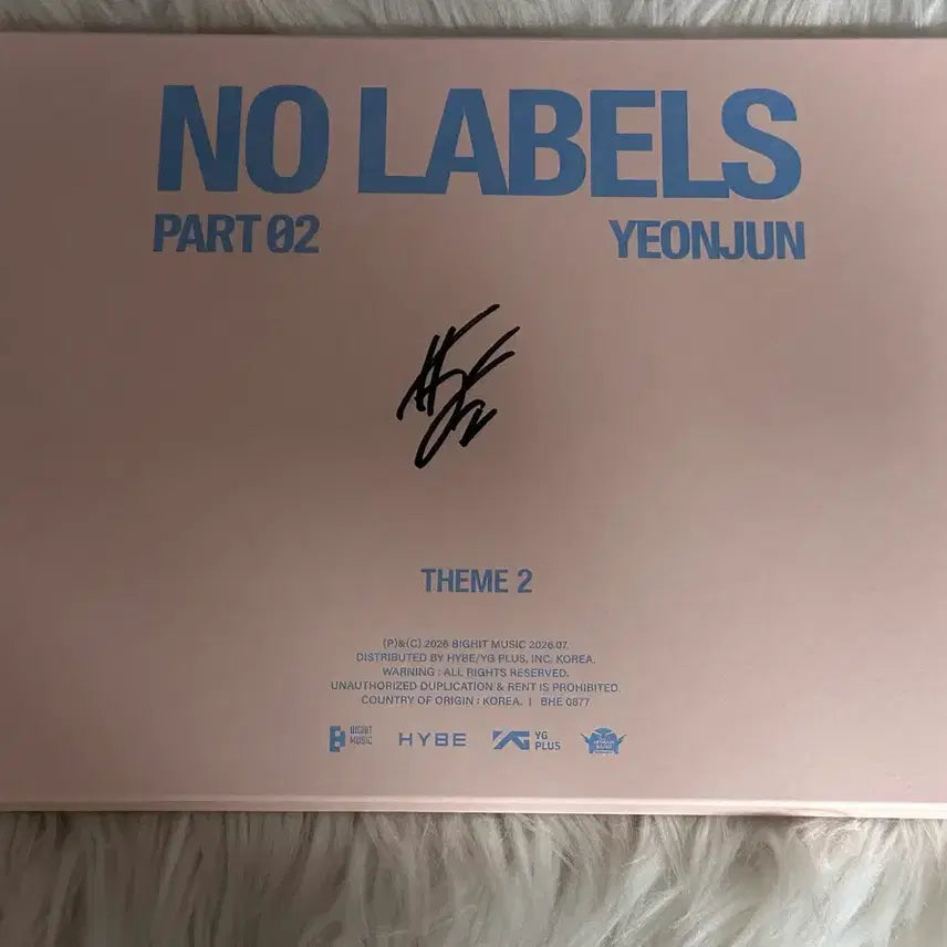 [BUNJANG] TXT YEONJUN Signed Album &