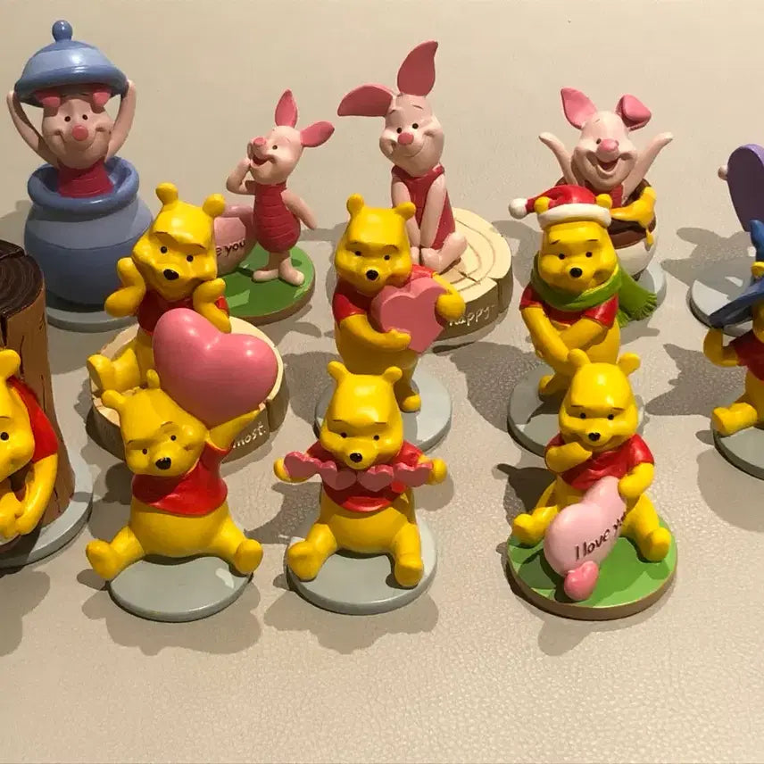 [BUNJANG] Disney Winnie the Pooh Piglet Figure Set / 디즈니 푸 피글렛 피규어 모음