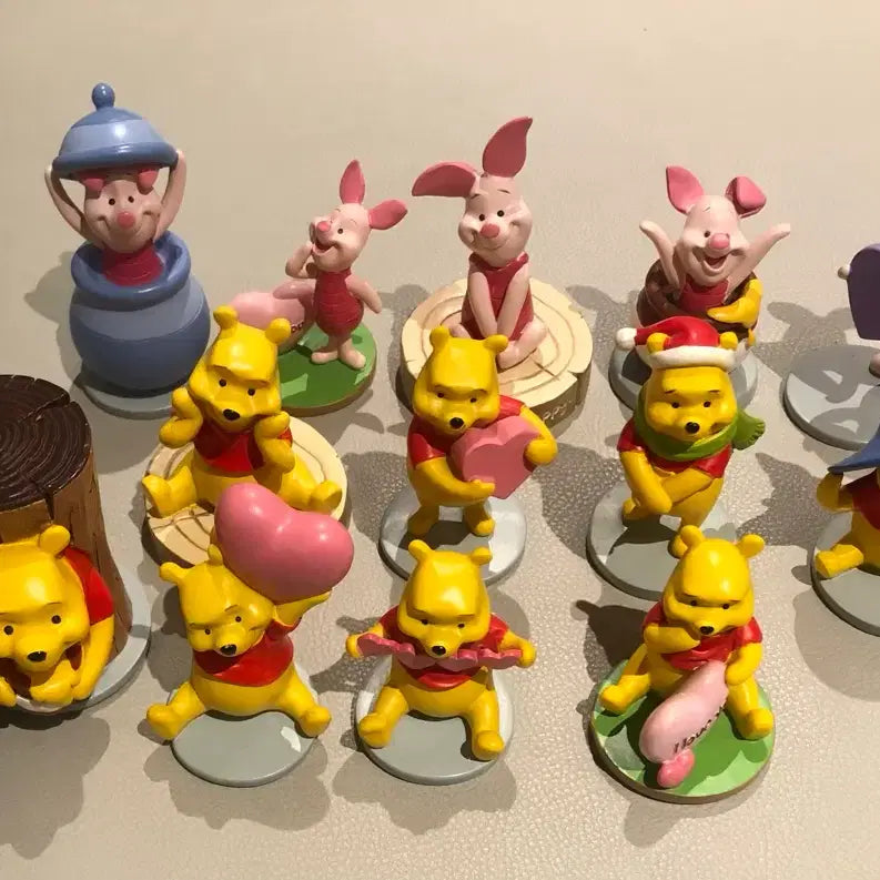 [BUNJANG] Disney Winnie the Pooh Piglet Figure Set / 디즈니 푸 피글렛 피규어 모음