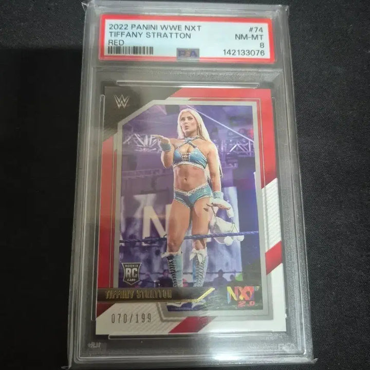 [BUNJANG] Tiffany Stratton Rookie Red 199 Limited PSA 8 / [WWE] 티파니 스트레튼 루키 레드 199한정 PSA 8