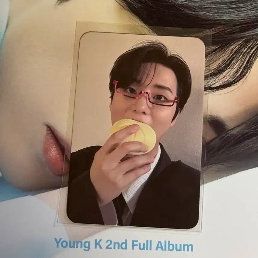 [BUNJANG] Young K Eyewear-mandu Special Edition Photocard / 영케이 안경만두 특전 포카