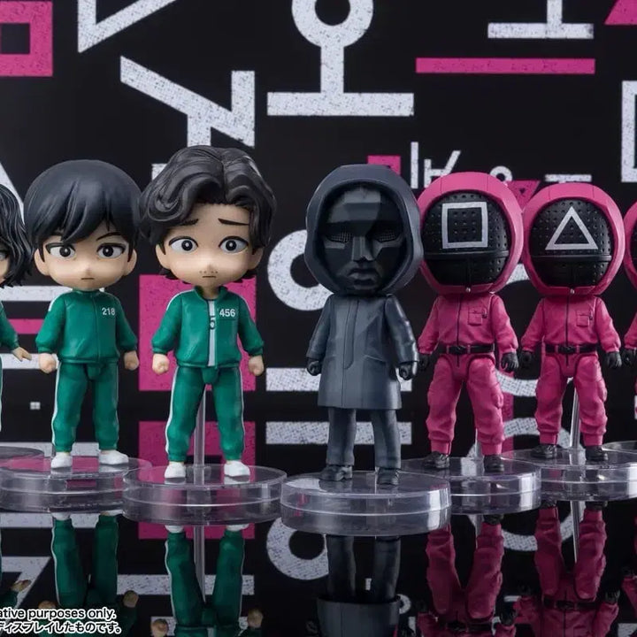 [BUNJANG] Squid Game Mini Figure Bundle Set / (일괄) 아츠제로 미니 시리즈 오징어 게임 피규어 세트