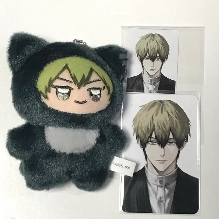 [BUNJANG] Jujutsu Kaisen Naoya Chimikemo Plush + Naoya Photocard &amp; Photo Card Set / 주술회전 나오야 치미케모 누이 쏘님 포카 증사 포토카드