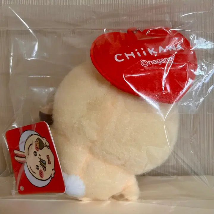 [BUNJANG] Chiikawa Usagi Valentine Plush / 치이카와 우사기 발렌타인 먼작귀 인형
