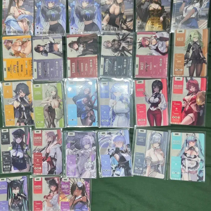 [BUNJANG] Nikke Metallic Pass + AR Card Bundle Set (27 Cards) / 라스트)니케 메탈릭패스 + AR카드 27장(+4)신데 포함 일괄 판매