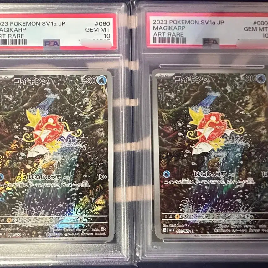 [BUNJANG] Shinkanda Magikarp PSA 10 Set / 일판) 신지칸다 잉어킹 PSA10 5장