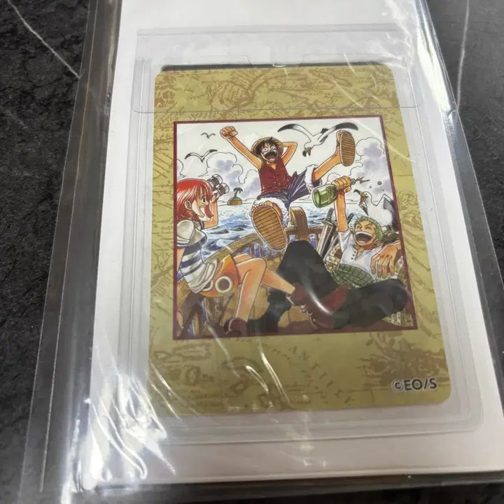 [BUNJANG] One Piece Original Art Card Holder - Shanks, Luffy, Zoro, Nami / 원피스 원화 카드 홀더 샹크스 루피 조로 나미