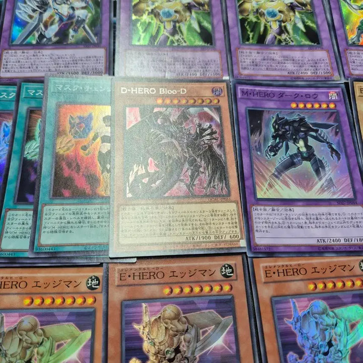[BUNJANG] Yu-Gi-Oh! Japanese HERO Card Set / 유희왕 일본판 HERO 히어로 카드 세트