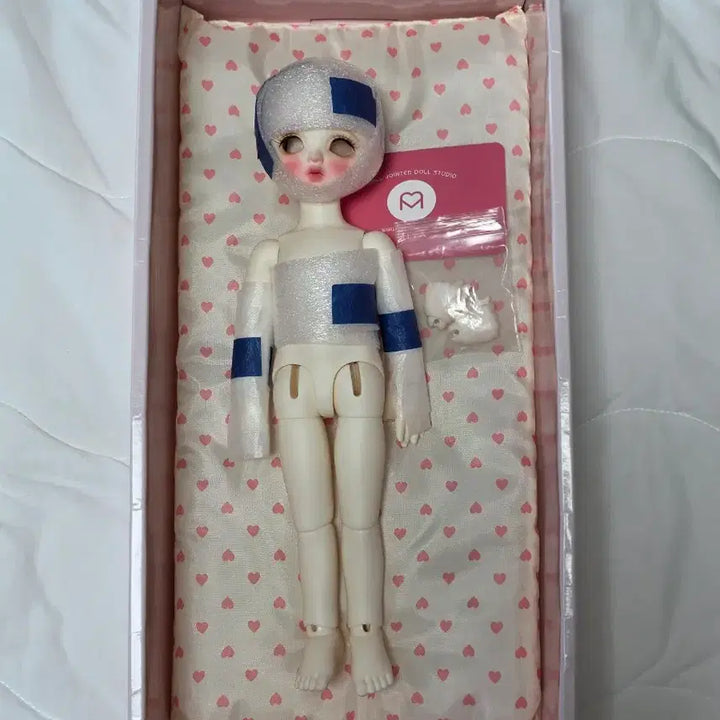 [BUNJANG] Miyadoll USD Chichi White Body + Linashushu Snow Kitten Cream Default Outfit / 미야돌 usd 치치 미백 본체+옷,가발구체관절인형