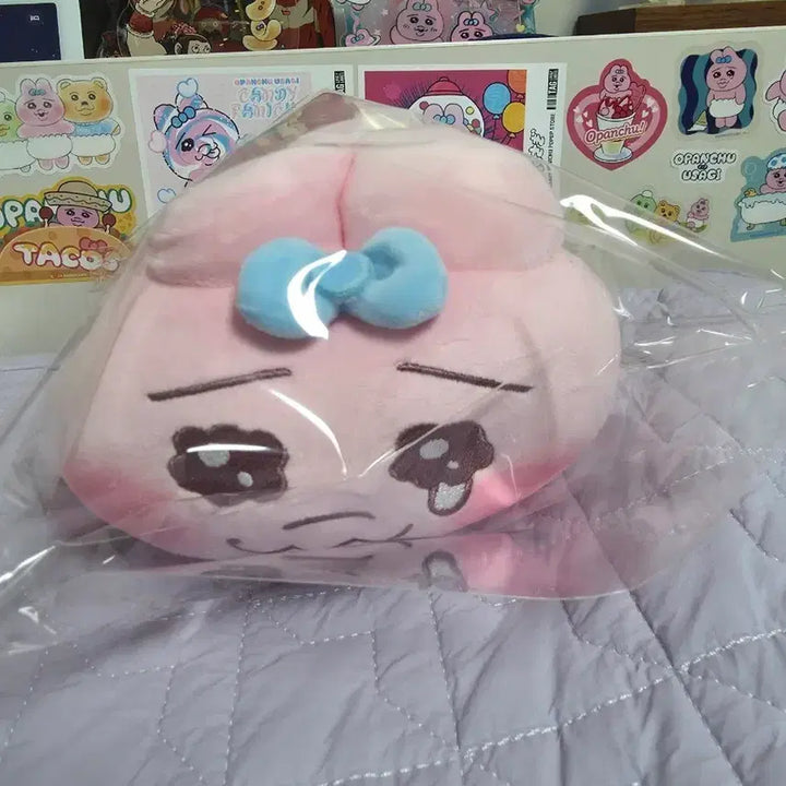 [BUNJANG] Oppanjyu Bunny Mochi Mascot Plush / 오빤쮸 빤쮸토끼 모찌 마스코트 인형