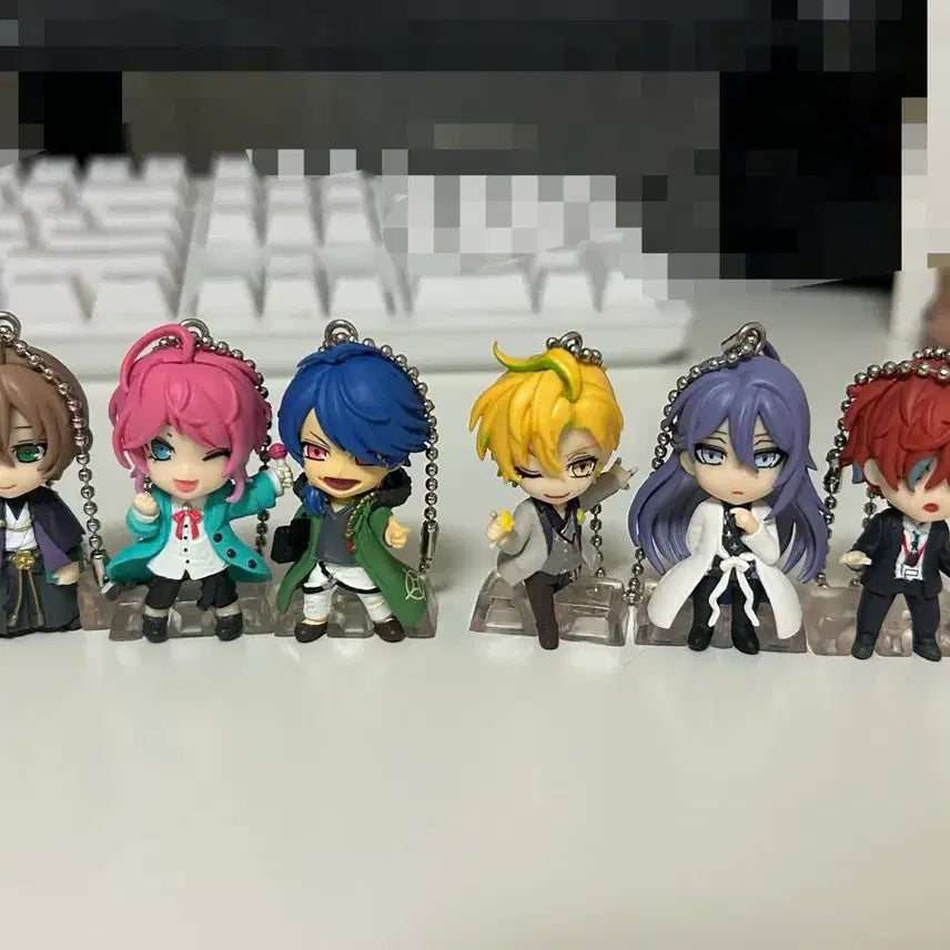 [BUNJANG] Hypnosis Mic Fling Posse Shibuya Shibuya Scramble Crossing Shinjuku Gacha Keyring Bundle Set / 일괄) 히프마이 플링폿세 시부야 마천랑 신주쿠 가챠키링