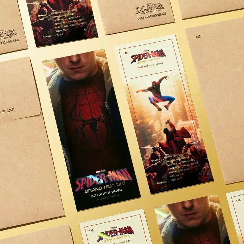 [BUNJANG] Spider-Man Brand New Day TTT + IMAX Poster Bundle / 스파이더맨 브랜드뉴데이 ttt+ Imax포스터
