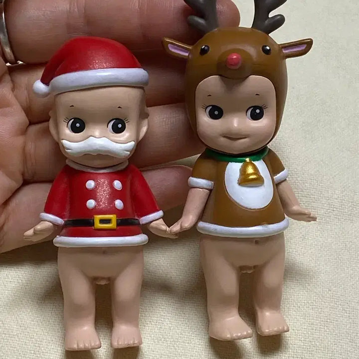 [BUNJANG] Sonny Angel 2012 Christmas 2-Figure Set (Santa + Rudolph) / 소니엔젤 2012 크리스마스 2종 세트(산타+루돌프)