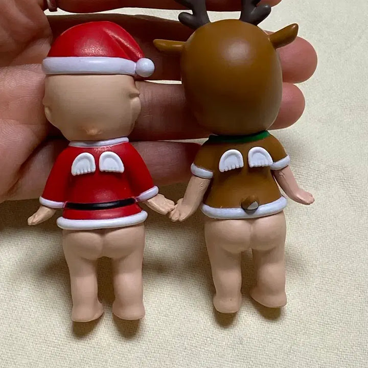 [BUNJANG] Sonny Angel 2012 Christmas 2-Figure Set (Santa + Rudolph) / 소니엔젤 2012 크리스마스 2종 세트(산타+루돌프)