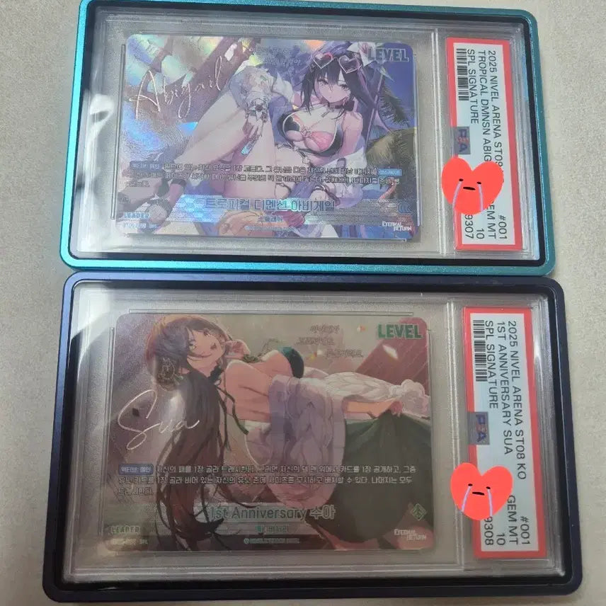 [BUNJANG] Eternal Return Abigail, Sua SPL PSA 10 Graded Card / 니벨아레나 이터널리턴 아비게일,수아 SPL PSA10 연변