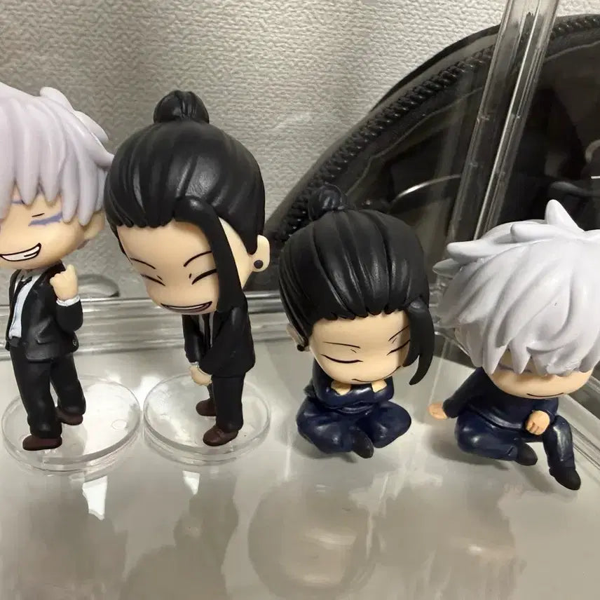 [BUNJANG] Gojo &amp; Geto Gacha Bundle Set + Mu Gacha Figures / 고죠 게토 가챠 일괄+ 뮤 가챠
