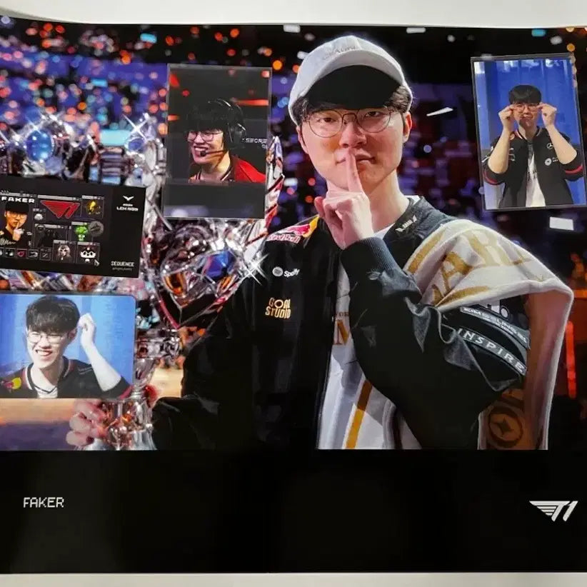 [BUNJANG] Faker LCK Photo Exhibition Poster, Oner Birthday Cafe Photocard / 페이커 LCK 사진전 포스터, 오너 생카 포카
