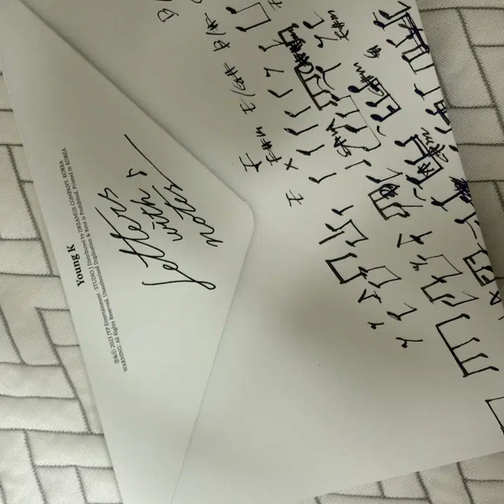 [BUNJANG] DAY6 Young K Letter With Note / 데이식스 영케이 레터윗노트