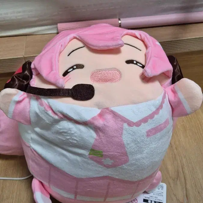 [BUNJANG] Sakura Miku Plush Pillow Cushion / 사쿠라미쿠 인형 굿즈 하츠네미쿠 베개 쿠션 새상품