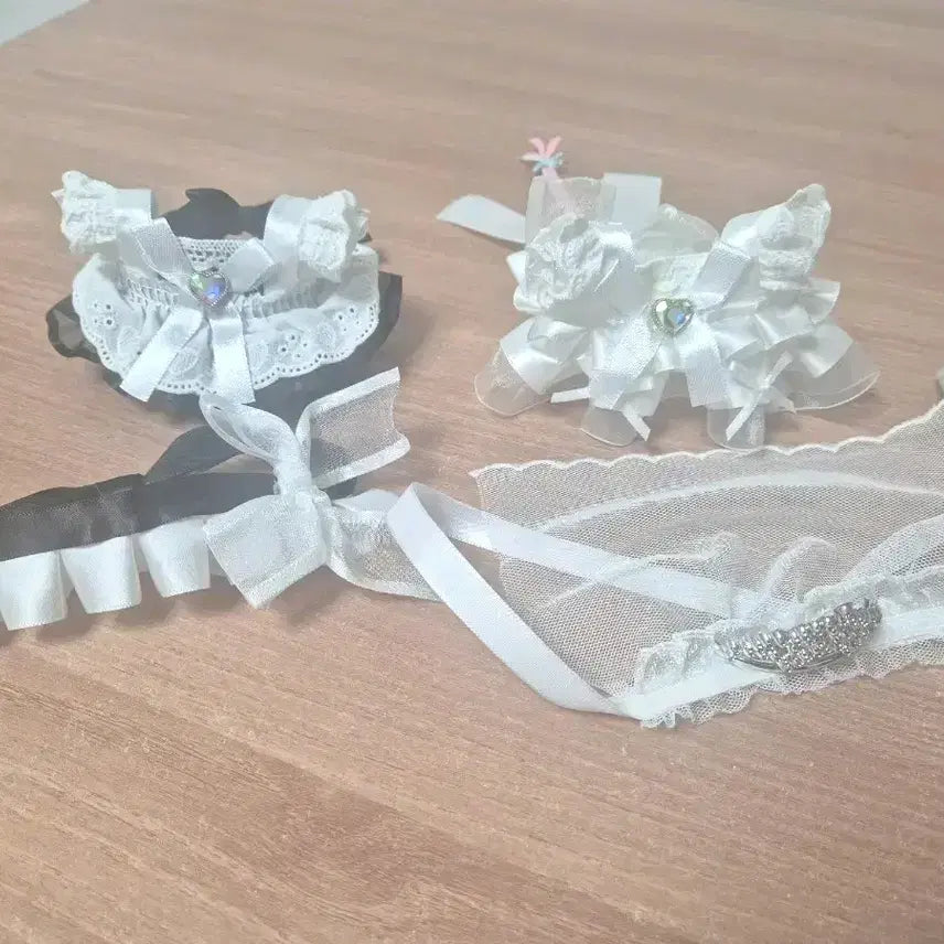 [BUNJANG] Ensemble Stars! Plush Doll Outfit Set (Maid Dress, Wedding Dress) / 앙스타 곰누이 토끼누이 이츠누이 옷 메이드복 웨딩드레스