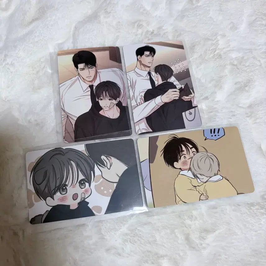 [BUNJANG] BL Webtoon "Daily Boy" Yeon Taeseo &amp; Joo Yeomin Bundle Set Photocards / BL 웹툰 일간알바 머큐리 연태서 주여민 포토카드 포카 일괄 연애제한구역