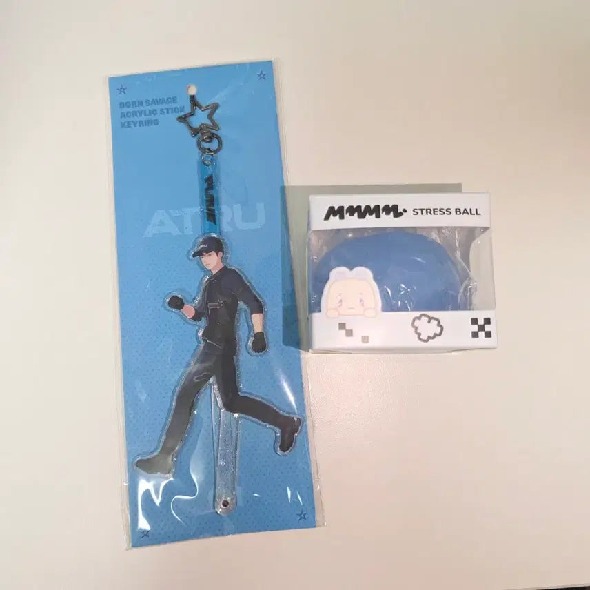 [BUNJANG] Plaive Kalfatu Bongsabiji MD Yejun Sticky Keychain &amp; Mmemimoo Mmyemu Stress Ball Bundle Set / 플레이브 칼파투 본새비지 md 예준 스틱키링 므메미무 몌무 스트레스볼 일괄 양도