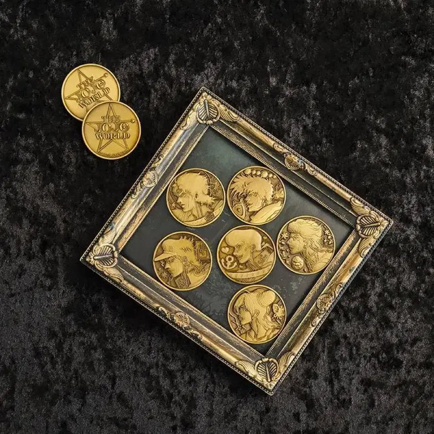 [BUNJANG] JoJo World Coin Medal Set / 죠죠월드 동전메달코인  6종 일괄