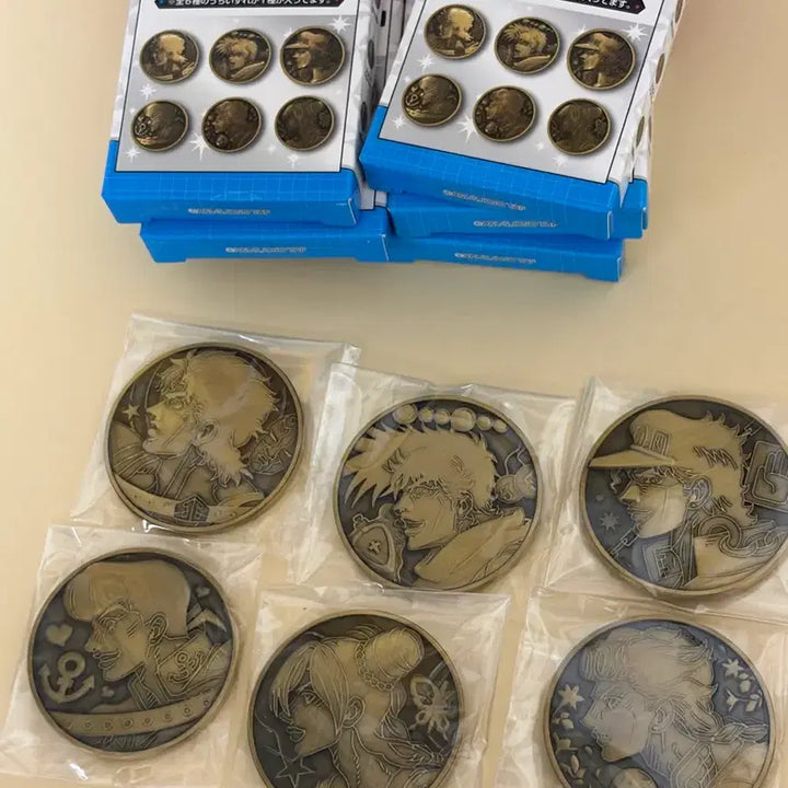 [BUNJANG] JoJo World Coin Medal Set / 죠죠월드 동전메달코인  6종 일괄