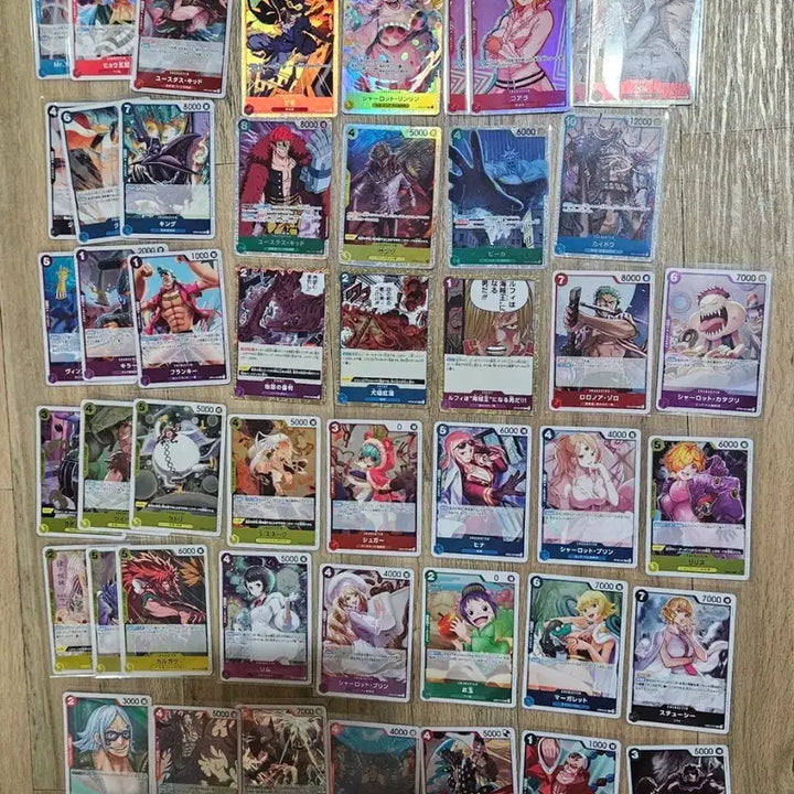 [BUNJANG] One Piece Cards (Japanese Edition) - SR x10, R x30+ Bundle / 원피스카드 일판 SR10장 R 30장이상 일괄판매함