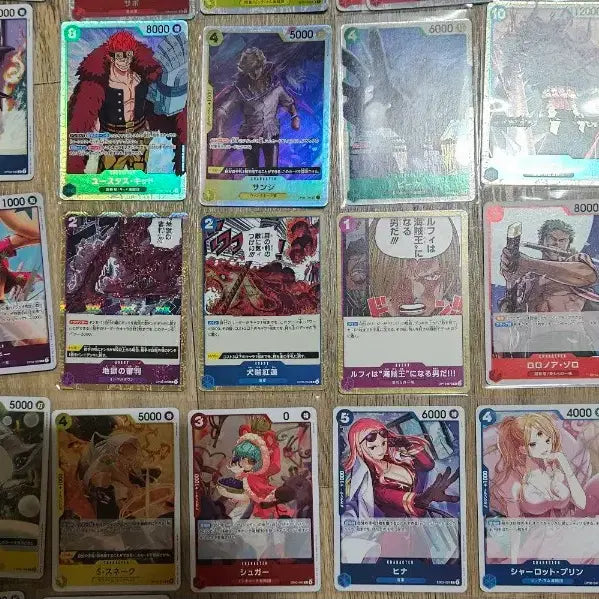 [BUNJANG] One Piece Cards (Japanese Edition) - SR x10, R x30+ Bundle / 원피스카드 일판 SR10장 R 30장이상 일괄판매함