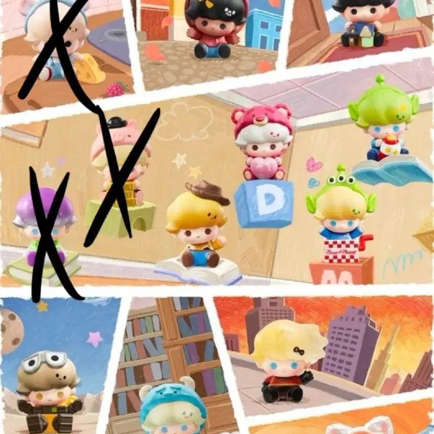 [BUNJANG] Dimoo Pixar Popbean Secret Edition Figure / 디무 픽사 팝빈 (시크릿 포함)