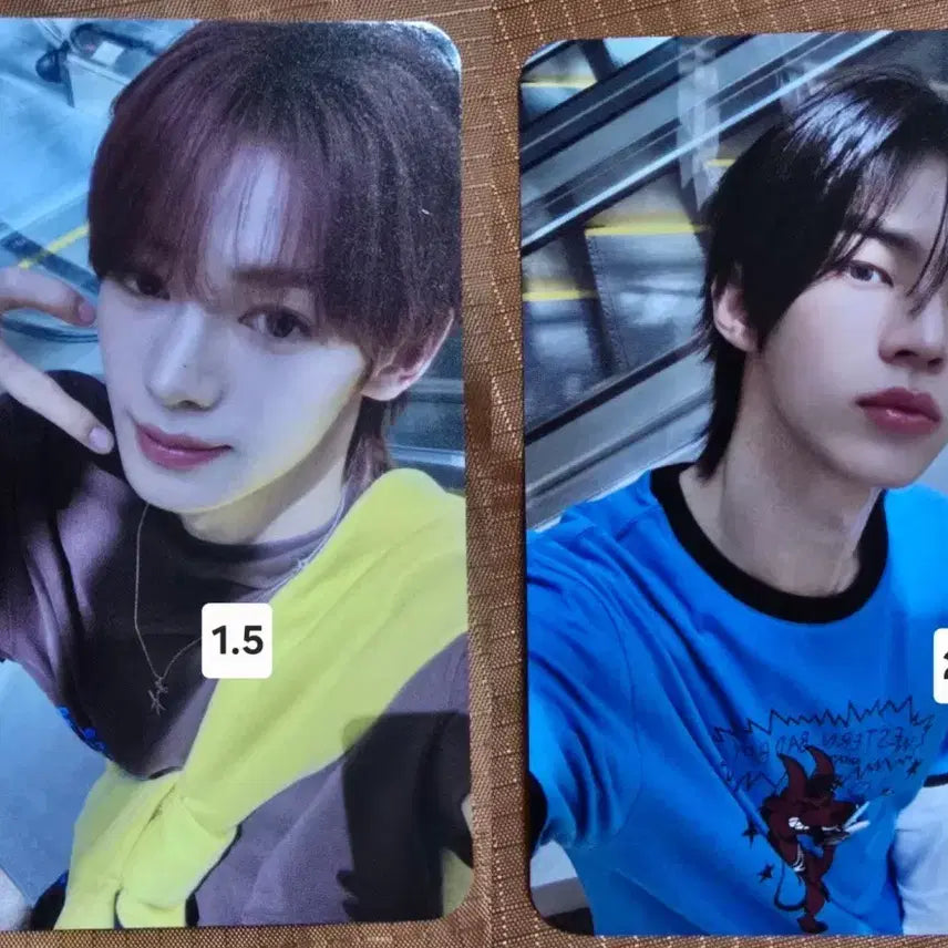 [BUNJANG] THE HYUNDAI Dohun Hanjin Photocard / 더현대 도훈 한진