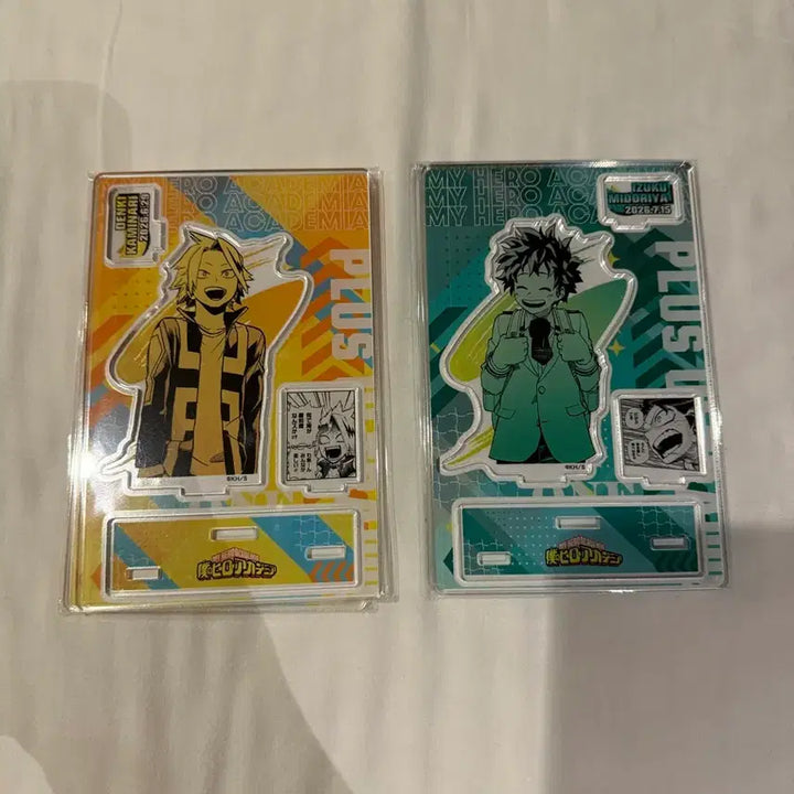 [BUNJANG] My Hero Academia Jump Shop Midoriya Birthday Acrylic Standee, Kaminari Denki Birthday Acrylic Standee / 히로아카 점프샵 미도리야 생일 아크릴 카미나리 덴키 생일 아크릴