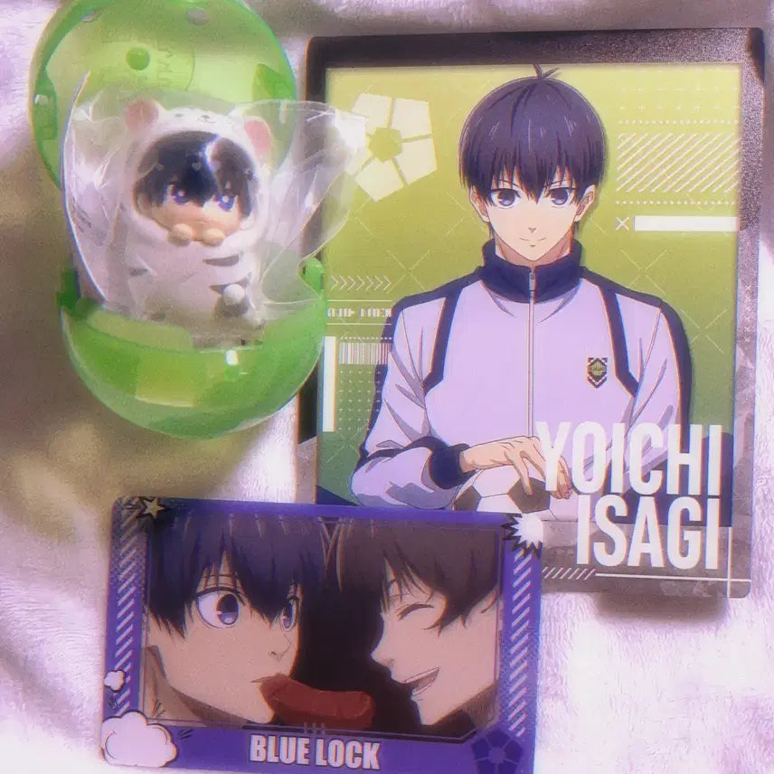[BUNJANG] Blue Lock Yoichi Isagi Gacha Bundle Set / 블루록 이사기 요이치 포대기 가챠 일괄
