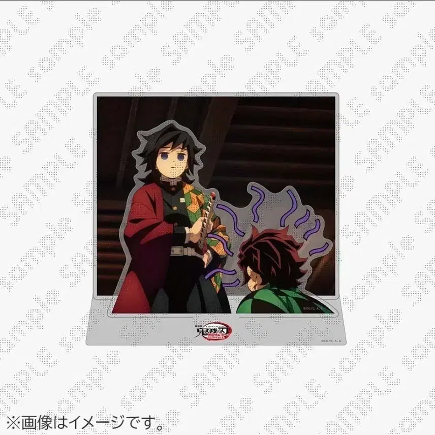 [BUNJANG] Demon Slayer: Kimetsu no Yaiba Mugen Train Arc Tanjiro &amp; Giyu Scene Acrylic Stand / 귀멸의 칼날 무한성편 장면 그대로 아크릴 탄지로 기유