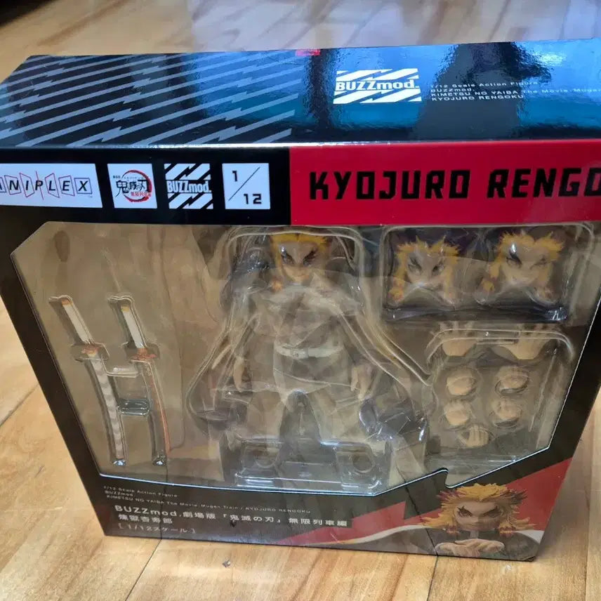 [BUNJANG] Buzzmod. Rengoku Kyojuro 1/12 Scale Action Figure / [미개봉] 귀멸의칼날 렌고쿠 버즈모드