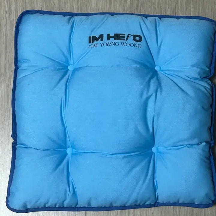 [BUNJANG] Im Hero IM HERO Cushion Blue (Set of 2) / 임영웅 IM HERO 쿠션 블루 2개