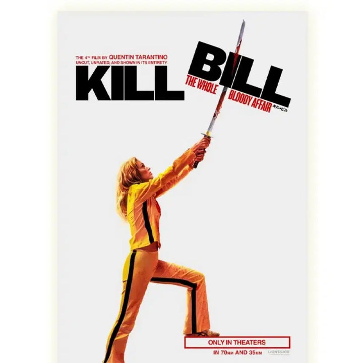 [BUNJANG] Kill Bill: The Whole Bloody Affair Saturday Poster (A3) / <킬빌 : 더 홀 블러디 어페어> 새터데이 포스터 (A3)
