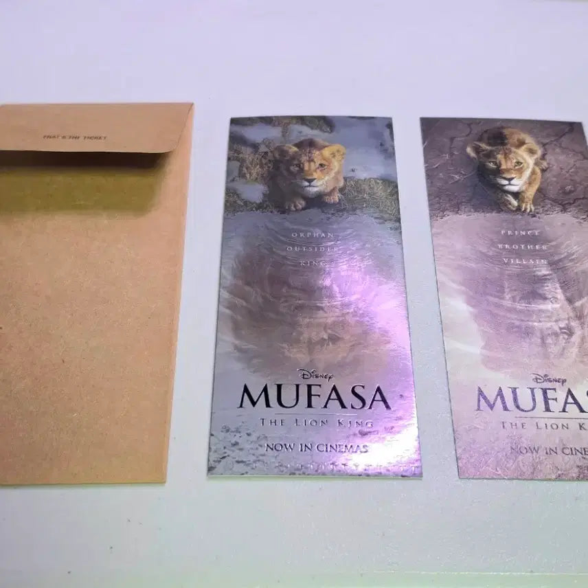 [BUNJANG] CGV TTT No.57 Mufasa: The Lion King Exclusive Ticket / CGV TTT No.57 <무파사: 라이온 킹>